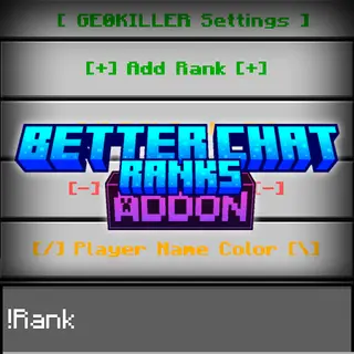 Better Chat Ranks Addon
