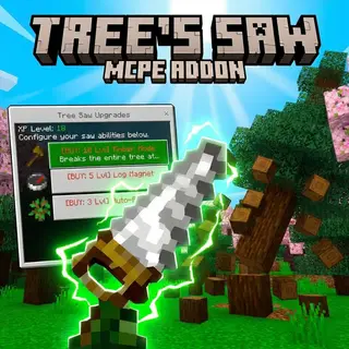 Tree's saw "like tree capitator but its better"  [ACHIEVEMENT FRIENDLY]