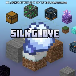 Grab blocks to Inventory | Silk Glove | Achievement friendly!