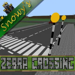 Snowy's Zebra Crossing