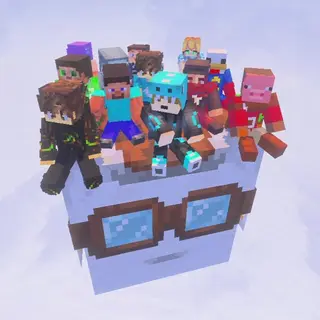 Faster Happy Ghast & 13 Players Rideable Happy Ghast (Achievements Friendly)