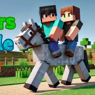 Two Players Rideable Horse (2 Players on 1 Horse) (Achievements Friendly)