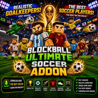 Blockball Ultimate Soccer (World Cup 2026 🏆+ Champions League ⭐+ AI Players & Goalkeepers) | EL SANDO