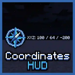 Ultimate Coordinates HUD: Speedometer & Death Saver