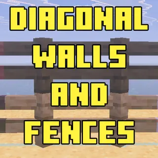 Diagonal Fence and Walls