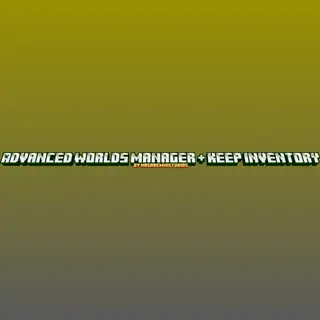[Realm Compatible]Advanced world manager with keep inventory