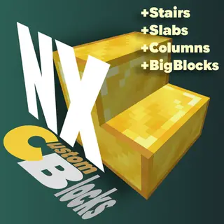 NXCustomBlocks - Stairs, Slabs, Columns, Big blocks