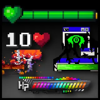 Customizable health bar | achievement friendly