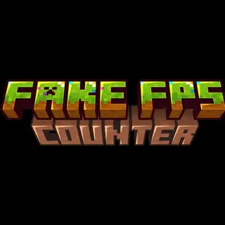 Fake FPS counter