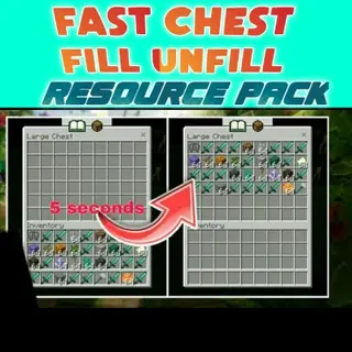 Fast chest fill unfill