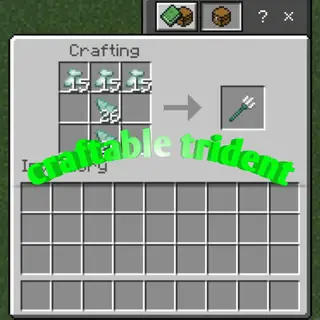 Craftable trident