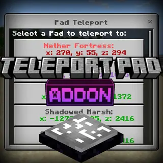 Teleport Pads Addon