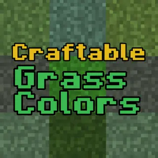 Craftable Grass Colors Addon