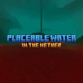 Placeable Water In The Nether
