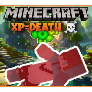 Minecraft, but XP = Death ☠️ Thumbnail: Minecraft, but XP = Death ☠️