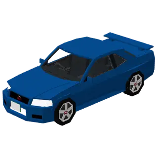Nissan R34 GTR - Simple Car Series
