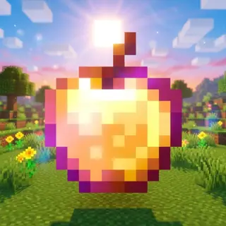 Nether's Craftable Enchanted Golden Apple | Achivement Friendly