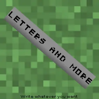 Letters and more