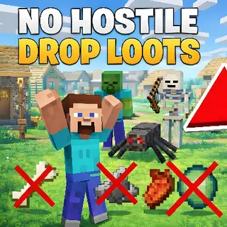 No Hostile mob loots