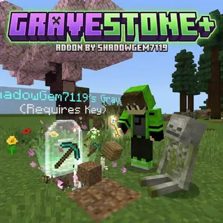 GraveStone+ Secure your items after Death