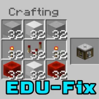 EDU-Fix: Craftable Chemistry Lab Tables in survival
