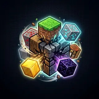 Ground Shuffle Addon | Random block below feet everytime you walk