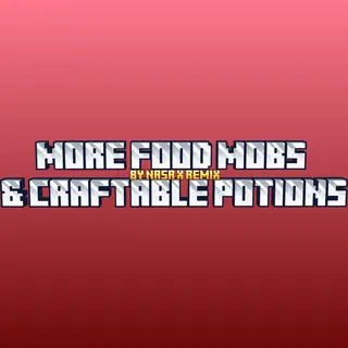 [Realm Compatible]Nasa's more food mobs and craftable potions
