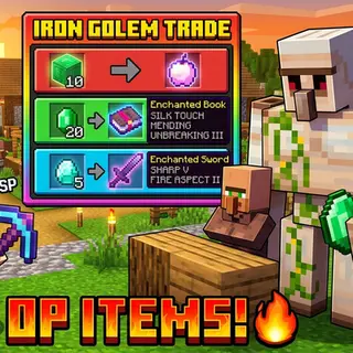 Iron Golem Trade OP Items
