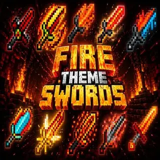 Fire Theme Swords