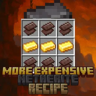 More Expensive Netherite Recipe