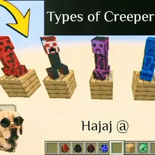 Creeper Types Addon: New Creepers & Boss Mobs – Ultimate Survival Monster Pack