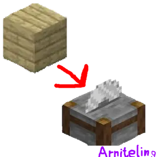 Planks in a stonecutter