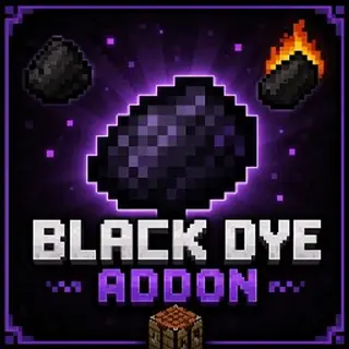 Black Dye Addon (Coal & Charcoal Crafting)