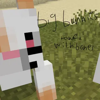 (April fools) big bunnies tamed with bones