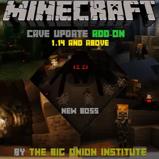 Cave Update Add-on for Bedrock edition [New STRUCTURES, biomes and mobs!]