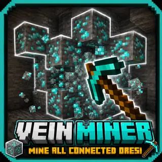 Vein Miner Addon By Quan Cube