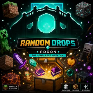 Random Drops bedrock