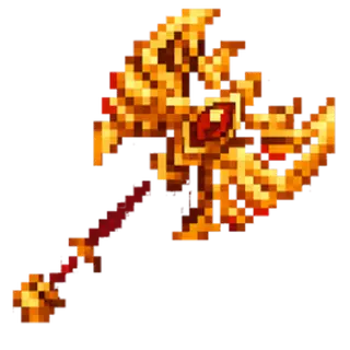 Gilded Phoenix Greataxe