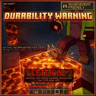 Durability warning "Achievement friendly"