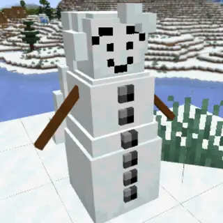 Dangoheart's Pumpkin Snow Golem Replacer