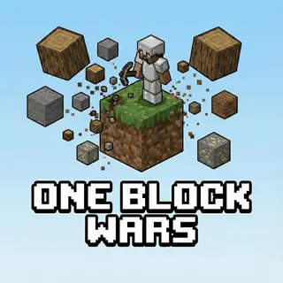 One Block Wars  -The Ultimate PvP Skyblock Map-