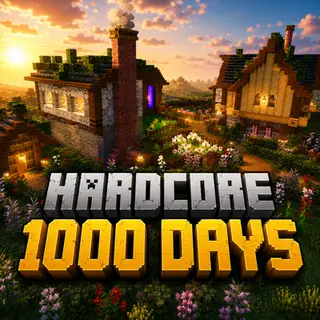 💀 1000 Days Hardcore Survival World
