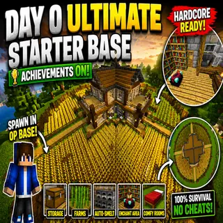 Ultimate Survival base Hardcore (Achivements On)