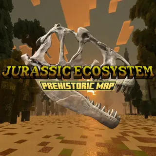 Jurassic Ecosystem - Prehistoric map