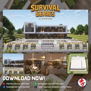 Survival Modern House #13 (Achievements On)