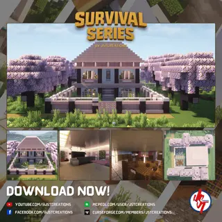 Survival Cherry House #55 (Achievements On)