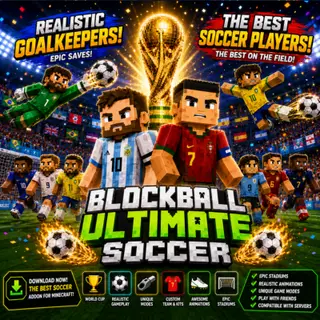 The Dream: Blockball Ultimate Soccer – World Cup 2026 (AI Players, Goalkeepers & More!) 🏆⚽🧤👕