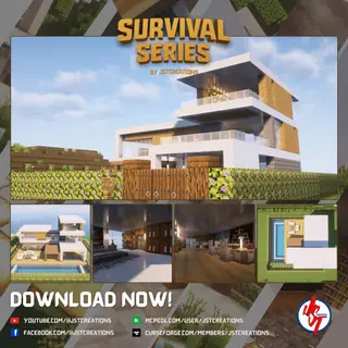 Survival Modern House #89 (Achievements On)