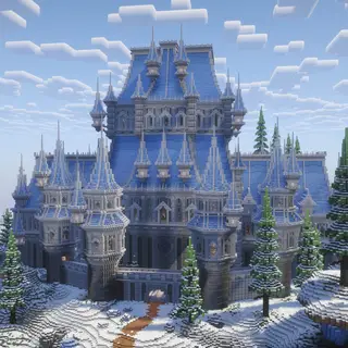 Ice Castle - Survival Spawn (Achievements On)