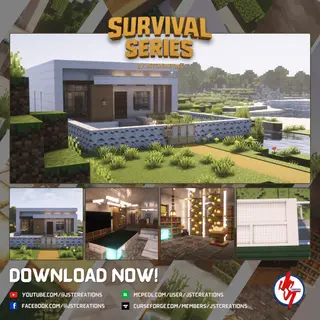 Survival Modern House #51 (Achievements On)